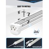 ELEKICO 6 Pack 50w 4ft Led Shop Light, Super Bright