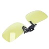 Polarized Clip On Glasses Day Night Duel Use Portable Polarized
