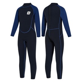 Summshall Kids Wetsuit for Boys & Girls, 2.5mm Neoprene Wetusits with UV50+ Protection – Keep Warm, Soft & Stretchy Wet Suit for Swimming, Snorkeling & Surfing