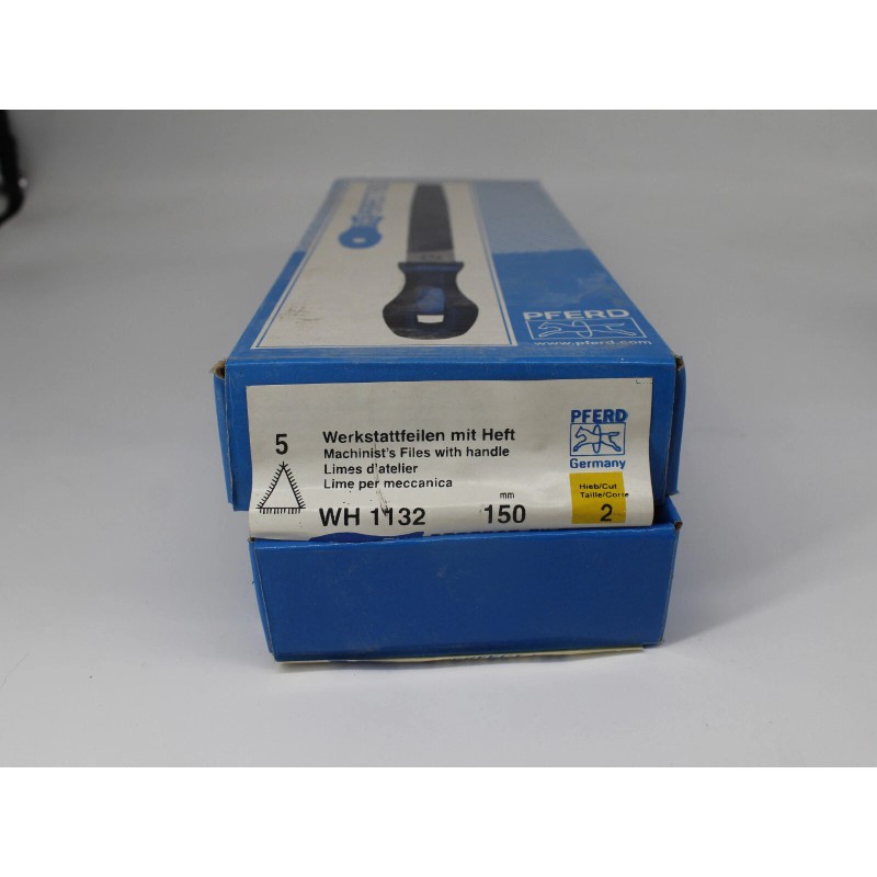 PFERD 5x PFERD Germany Original File WH1132 Triangle 150mm w