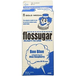 Cotton Candy Floss Sugar Eco Craft Stix-1pk Blue Cotton Candy Floss Sugar 1 Pack.