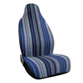 A ABSOPRO Car Seat Cover Breathable Baja Bucket Seat Protector Polyester Blue