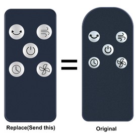 New Replacement Remote Control Compatible for Sierra Omnibreeze 40 Inch 4 Speed Tower Fan MK-TF0002