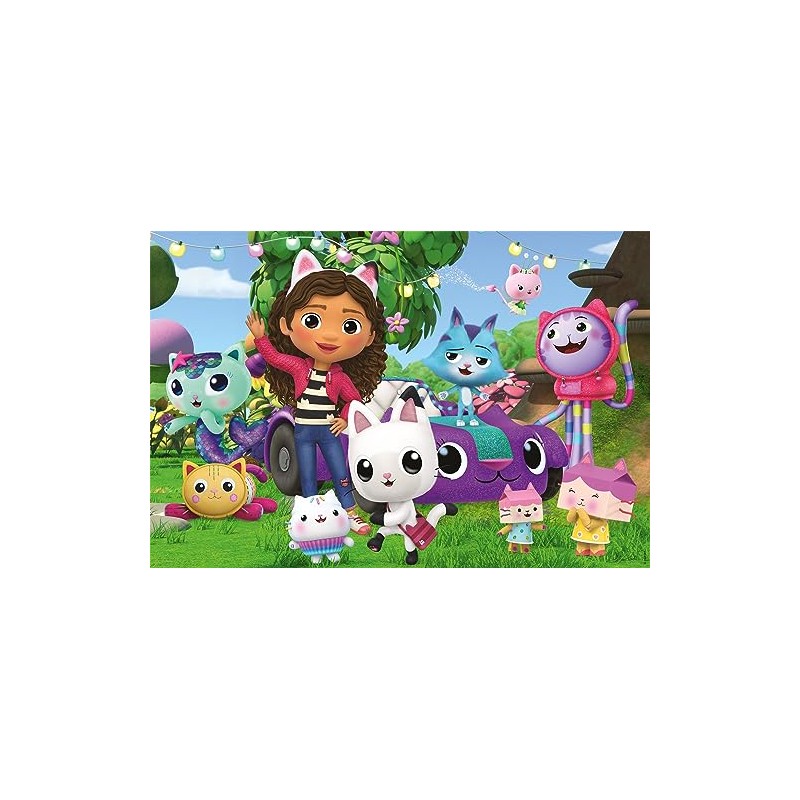 Schmidt Spiele 56474 Glitter Puzzle, Happy Friends, 60 Pieces Children's