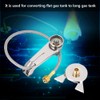Outdoor Mini Stove Burner Converter Long Cylinder Tank Gas Adapter