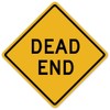 Walls 360 Peel & Stick Traffic and Street Sign Wall Decals: Dead End (54 in x 54 in)