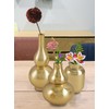 Serene Spaces Living Radiance Gold Mini Bud Vase – Single