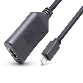 suckoo Replacement Active Mini Displayport Male to HDMI Female Cable 3840@2160 PS176 Compatible Mac Laptop Host Graphics Card DP External HDMI Monitor TV Projector Adapter Converter 4K60HZ