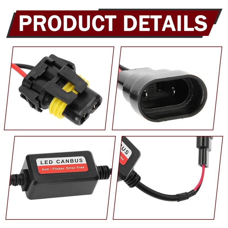 Sephile Pack-2 LED Light Canbus Decoder, Error Code Canceler, High