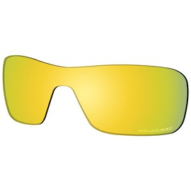 SAUCER Premium Replacement Lenses & Nosepads for Oakley Turbine Rotor OO9307 Sunglasses High Definition - 24K Gold Polarized