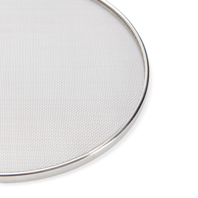De Buyer - Edelstahlsieb mit 4 auswechselbaren Siebeinsätzen (3mm/ 2mm/