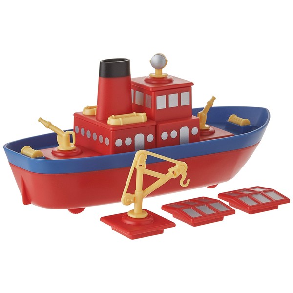 Magnetic Build-a-Boat High Seas Toy Play Set, 10 Pieces