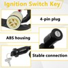 TXRXIZ Ignition Switch Key, Compatible with Honda ATV Rancher 350