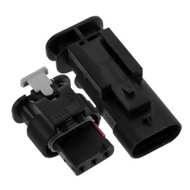 Operitacx Universal Fit Car Radar Power Connection 2pcs Bumper Radar Plug Quick-connect Wire for