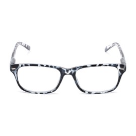 Retro Square Reading Glasses in Grey Tortoise by Readers.com | The Colonial | +1.50