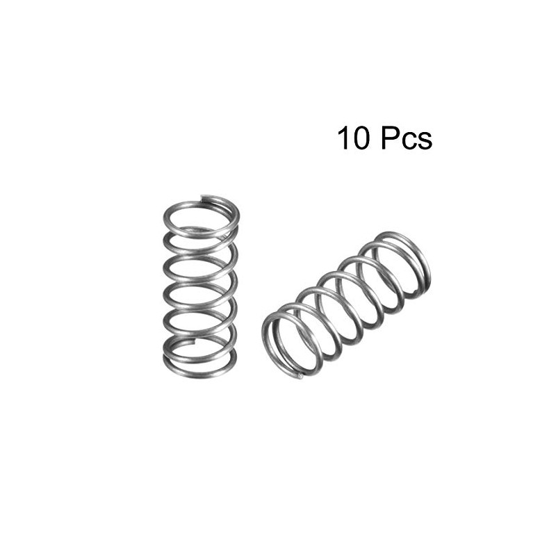 sourcing map Wire Diameter 0.035", OD 0.35", Free Length 0.79"