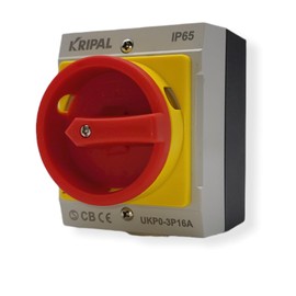 Main Switch 16A 3-Pin Repair Switch Switch Disconnect Switch in Housing