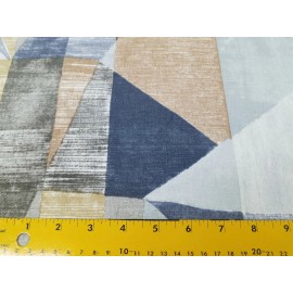 Richloom Logic in Canyon BTY Richloom 100% Cotton Duck 54" Wide Geometric