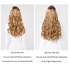 REECHO 20" 1-pack 3/4 Full Head Curly Wave Clips in