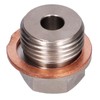M18x1.5 to 1/8NPT Sensor Adapter, Good Seal, Securely Connect, Improves