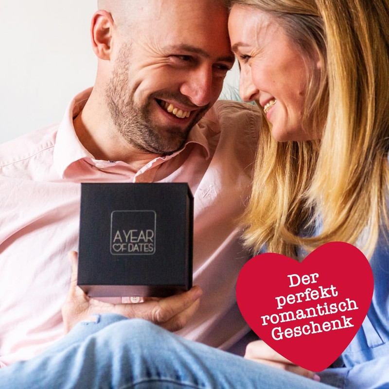 A Year of Dates: Romantic Valentine Gift Ideal Wedding Anniversary