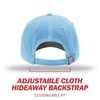 Richardson Unisex 324 Pigment-Dyed Adjustable Backstrap Baseball Cap, Solid Columbia