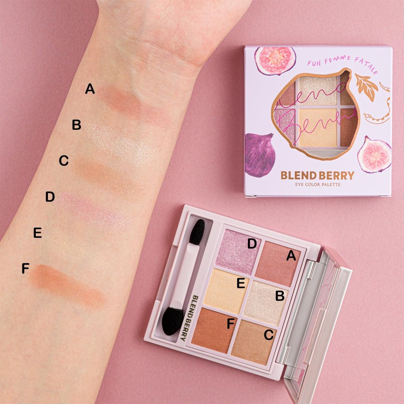 BLEND BERRY Aura Creation 107 (Fig & Skin Mauve) Eye