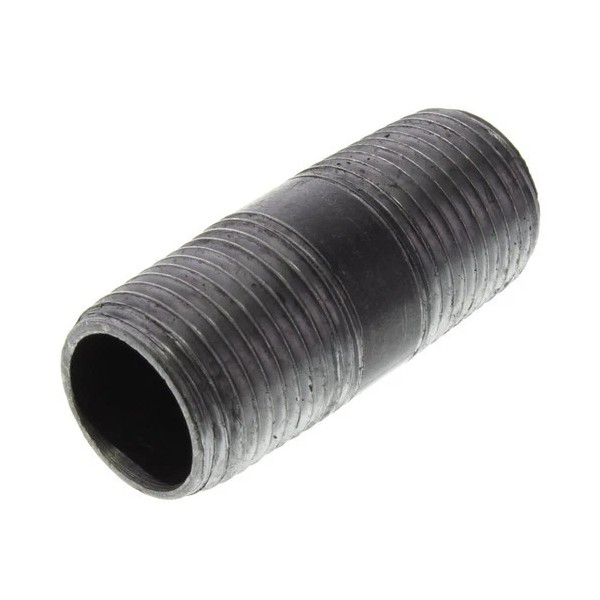 Jinan 1-1/2" BLACK STEEL 4" LONG NIPPLE fitting pipe npt