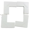 Neatiease Window Accessory, 4 Window Corners, 2 Window Clips