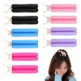 Bekecidi Pack of 10 Volume Hair Clips, Hair Root Clips, Natural Fluffy Curler Roller Clips, Instant Hair Volume Clips, Hair Styling Tools Accessories for Women and Girls