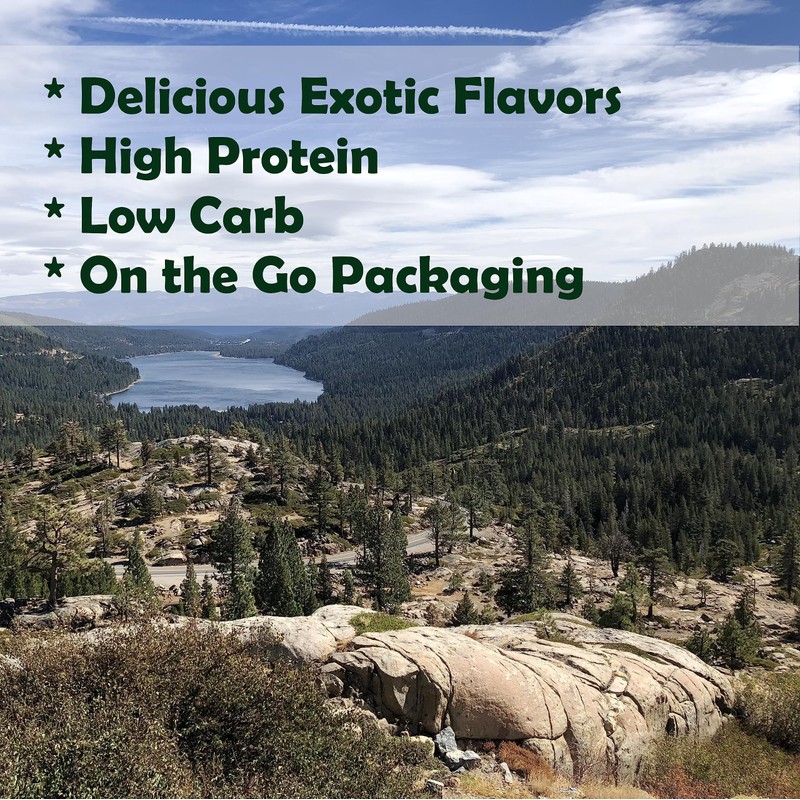 Buffalo Bob's Wild Game Meat Snacks (6 Pack) | Exotic