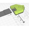 No Sugar MOUNTAIN TOP Roller Shutter Strap Lock replacement part