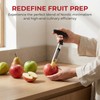 Apple Corer Remover, Stainless Steel Apple Corer with Serrated Blade
