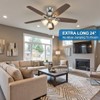 Ceiling Fan Pull Chain Extender, 24-inch Extra Long with Decorative