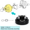10L0L 19186G1P Brake Drum/Hub Assembly (Electric) for EZGO TXT