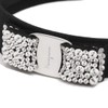 Ferragamo 342758 524893 Women's Headband Accessory, Vara Ribbon, Crystal