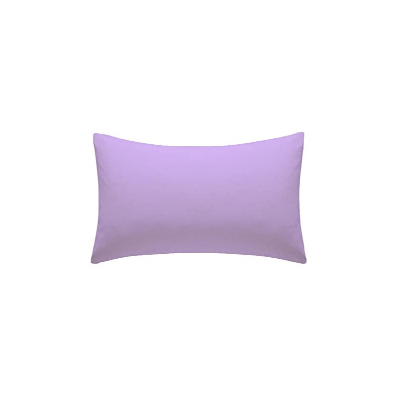Polycotton Pillowcases 2 Pack 50x75cm [23 Colors] Plain Dyed Housewife