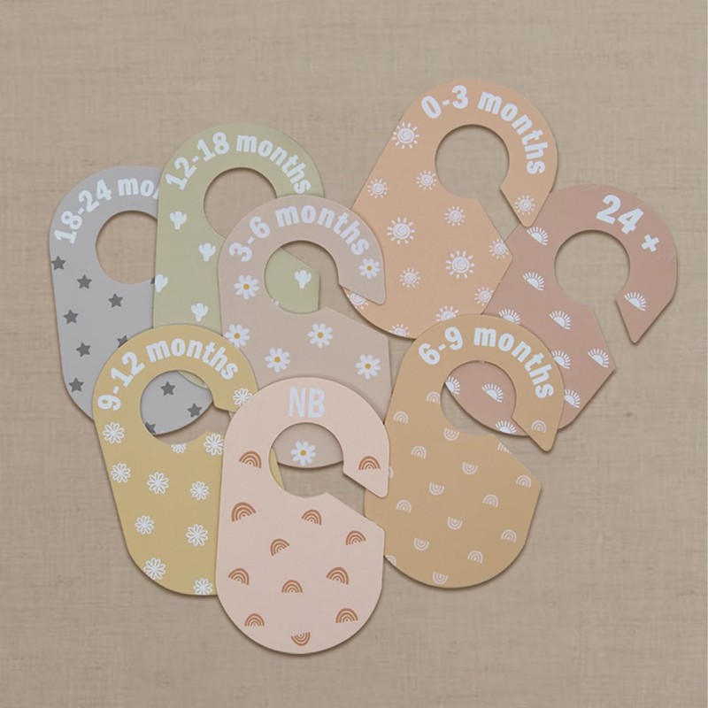 eoscasely boho baby closet divider