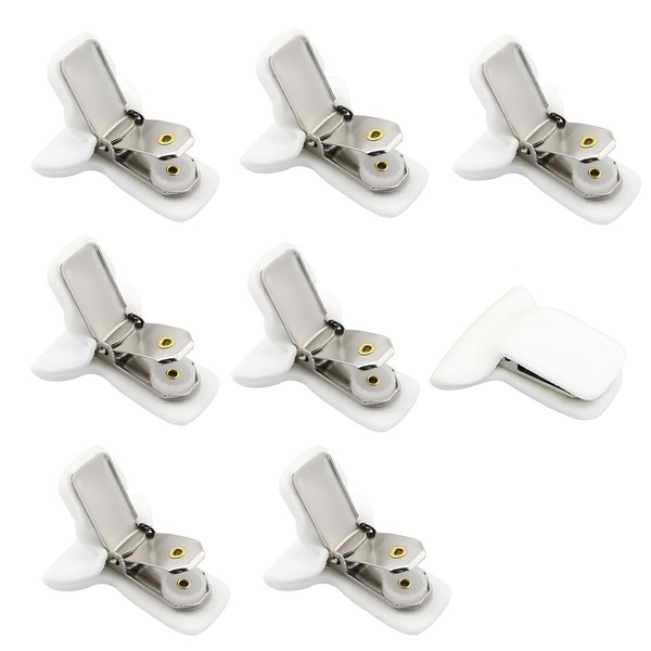 8 Pcs Padded Comforter Clips Duvet Cover Clips, Non-Slip Bed