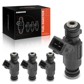 A-Premium - Juego de 4 inyectores de combustible compatibles con Volkswagen CrossFox 2011-2015, Gol 2016-2020, Saveiro 2010-2019, SportVan 2007-2010, 1.6L, reemplazo# 032906031P