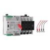 Mini ATS Automatic Transfer Switch 100A AC 110V, IGEYAPA 4POLE