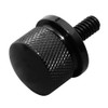GUAIMI Black Seat Bolt Screw 1/4"-20 Thread Compatible with Harley