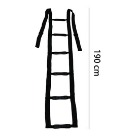 Assist Bed Ladder,Pull Up Assist Device,Adjustable Rope Ladder Straps,Rope Ladder,Tension Band with 6 Handles,for Elderly,Injury,Handicap Patient,Pregnant