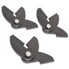 3-Pack Large Heavy Duty BBQ Smoker Hinge Compatible with Burn