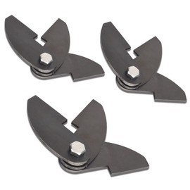 3-Pack Large Heavy Duty BBQ Smoker Hinge Compatible with Burn Shop BBQ Smoker Hinge Doors 8 x 2 1/4" Parts Weld On Heavy duty 3/16" plate steel (include bolt, nut and washers)