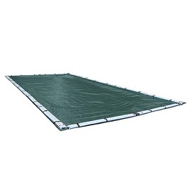 Pool Mate 391632R-PM Commercial-Grade Winter in-Ground Cover, 16 x 32-ft. Pool, Teal Green