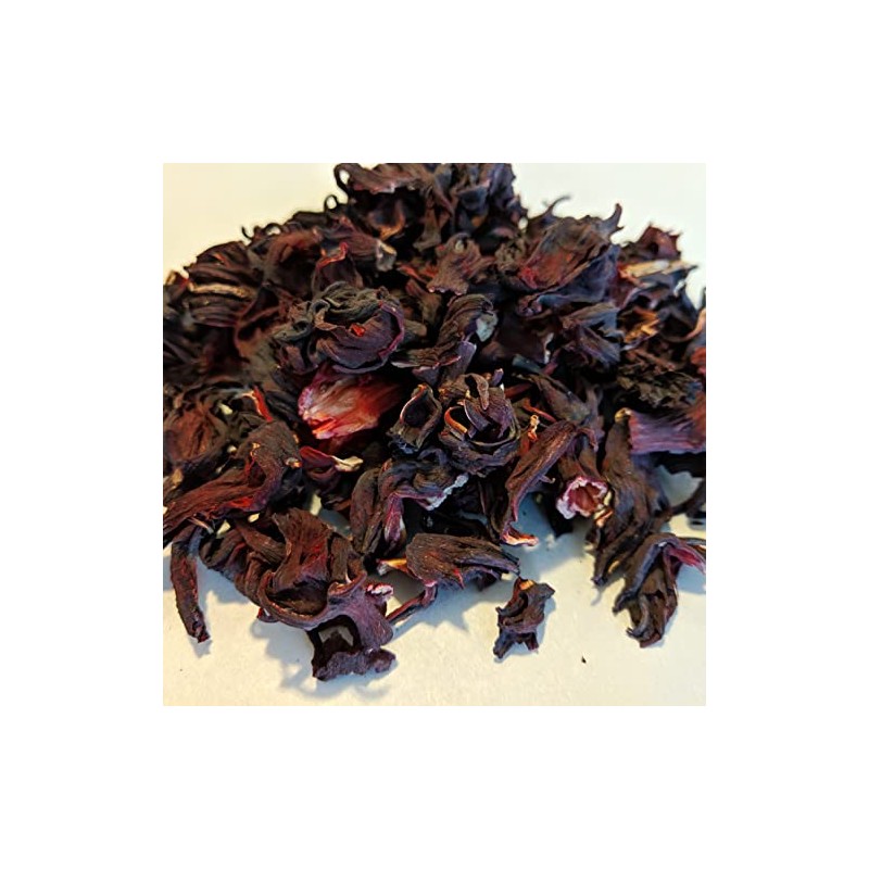 100% ORGANIC Premium Dried Cut Hibiscus Flowers Tea, Jaimaica Tea