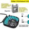 10-Piece Magnetic Phillips Screwdriver Set, Slotted Screwdriver, Screw Driver, Screwdriver