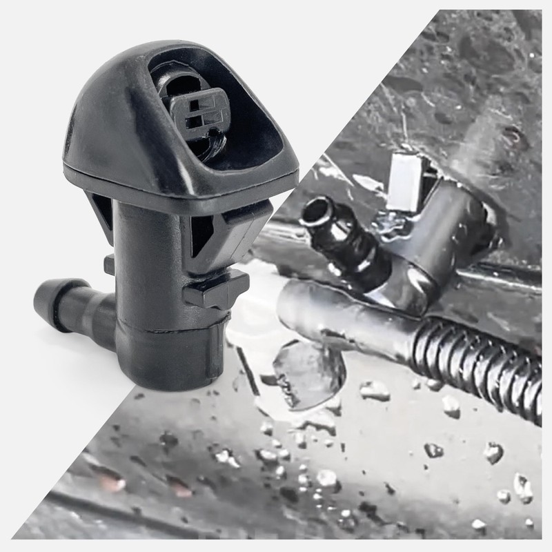 Click&Fit Two Windshield Washer Nozzles compatible with Honda Pilot 2009-2015