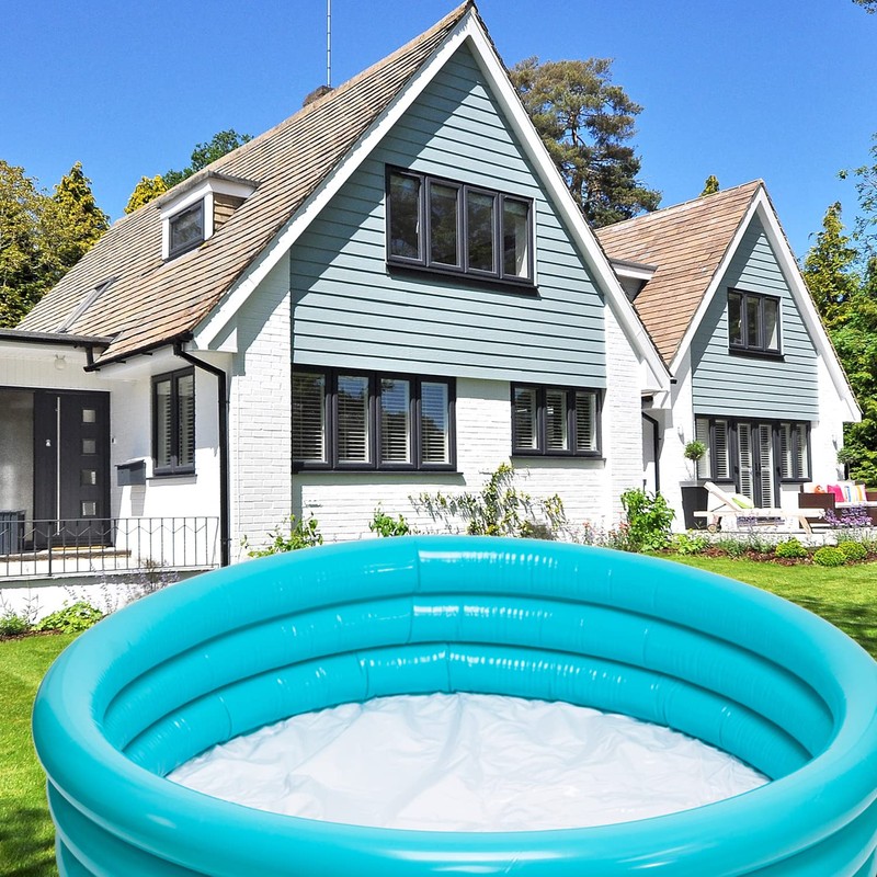 VFM - Children's Blue Paddling Pool 86 x 20cm